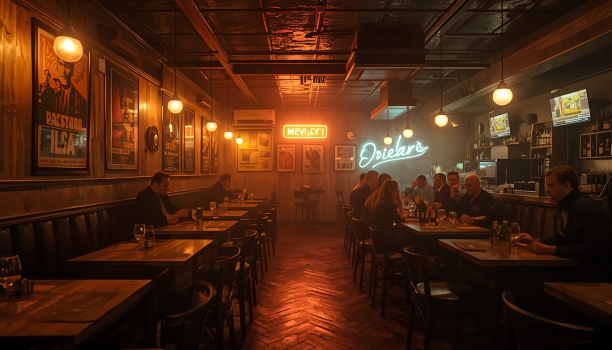 Zestawienie po retro przestrzeniach osadzonych w realiach PRL i duchem epoki